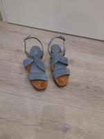 Sandalette mit Blockabsatz Größe 39 Nordrhein-Westfalen - Hünxe Vorschau