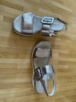 Keilsandalen Caprice 39 neu Absatz metallic gold beige Hessen - Bad Homburg Vorschau