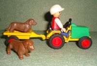 Playmobil N° 3715 – Kind mit Traktor & zwei Hunden – neuwertig Nordrhein-Westfalen - Erkrath Vorschau