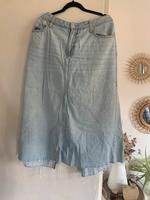 H&M Jeansrock XL Soft Denim hellblau Schlitz hinten Maxirock Curv Nordrhein-Westfalen - Meinerzhagen Vorschau