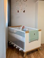 Weißes Baby Bett Segmüller Portobello Talsi 3 in 1 Bayern - Schwabhausen Vorschau