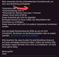 Firmoo Brille Gutschein 25€ mit Versandkosten Bayern - Augsburg Vorschau