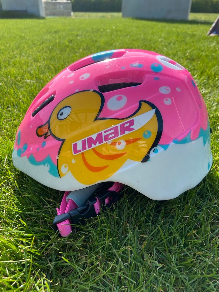 Limar Fahrradhelm Kinderhelm Pink Ente Gr. S 46-52 in Rühen