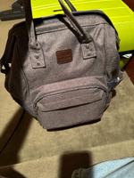 Wickeltasche rucksack grau mit wickelunterlage Gröpelingen - Oslebshausen Vorschau