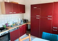 Rote Pino küche mit Geräten abzugeben Lieferung Sachsen-Anhalt - Halle Vorschau