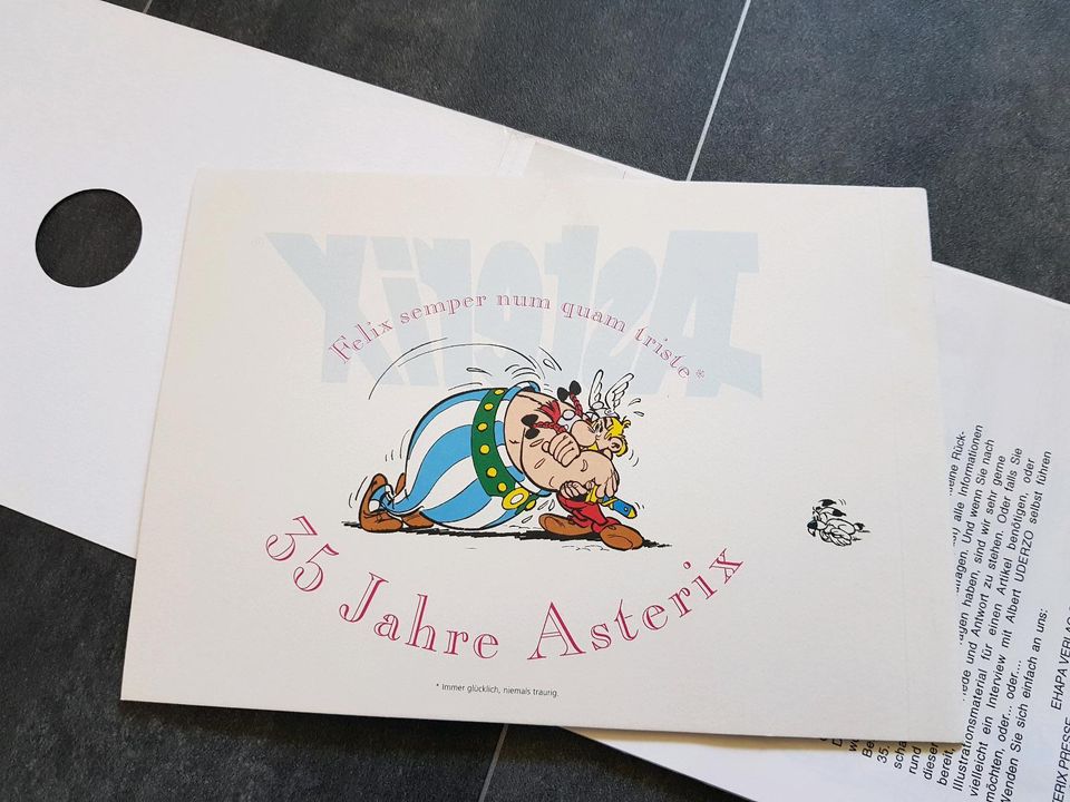 Asterix 35 Jahre Sonderheft in Berlin