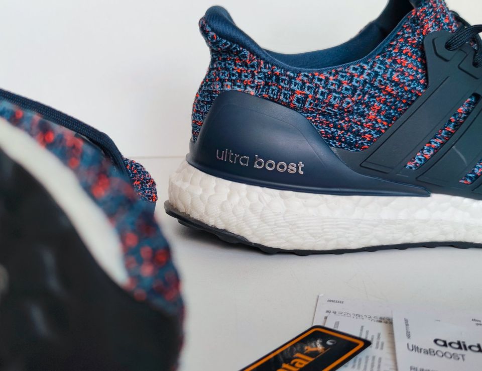 Adidas Ultra Boost 4.0 Navy Multi-Color [44] Neu&Ovp"Vintage2017" in Oer-Erkenschwick