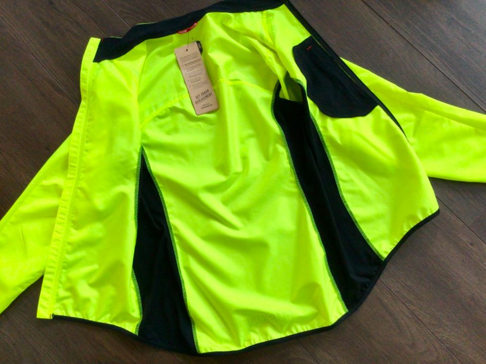 FUSION S1 Run Jacket neon-gelb Lauf-Jacke 115€ S NEU m. Etikett! in Pforzheim