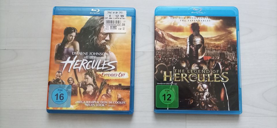 Bluray 2 x Hercules  Dwayne Johnson und Legende mit Scott Atkins in Rostock