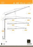 Arcomet Kran A40 Eco City Untendreher (145.850€ netto) Baden-Württemberg - Haiterbach Vorschau