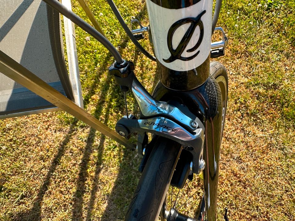 Triathlonrad Carbon von Pearl Bike Shimano Dura Ace in Heikendorf