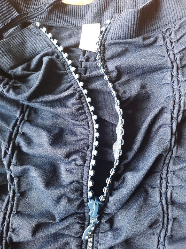 Kleid dunkelblau ~Gr.140 Mädchen, Minikleid, Sommerkleid in Extertal