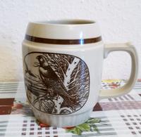 Bierkrug Humpen Seidel Krug Colditz DDR Jagdmotiv Sachsen - Schneeberg Vorschau