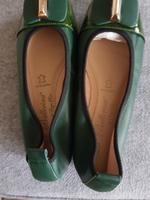 Damen-Ballerina Gr.38, Sonja Ricci, dunkelgrün, neu Düsseldorf - Volmerswerth Vorschau