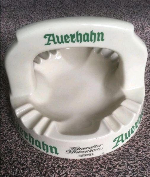 Alter Stammtisch ,,Sammlerstück,,Aschenbecher Reklame Auerhahn in Hessen -  Ober-Ramstadt | eBay Kleinanzeigen ist jetzt Kleinanzeigen