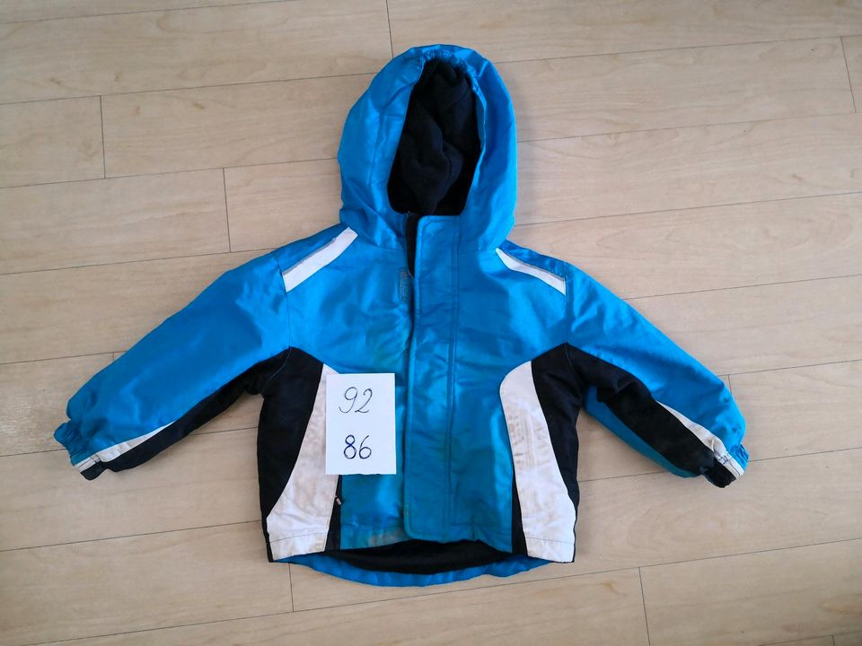 Winterjacke Skijacke blau 86/92 in Möglingen 