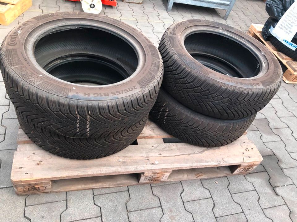 PKW Reifen Conti Winter-Contact 205/55 R16H in Kirchberg (Hunsrück)