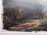 Gemälde Neo Expressionismus Fred Nömeier 2 von 3 Dachauer Moos Schleswig-Holstein - Alveslohe Vorschau