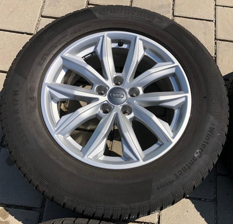 4 ORIGINAL 17" ALU WINTERRÄDER AUDI Q5 FY 235/65R17 104H #7673 in Bad Tölz