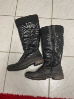 Rieker Damen Winterstiefel, schwarz, Gr. 41 Bayern - Barbing Vorschau