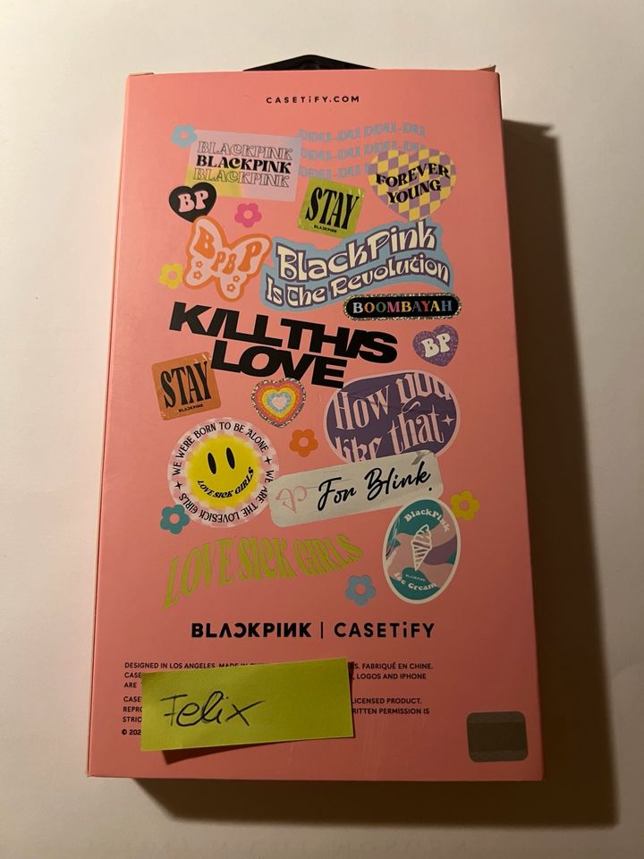 Blackpink x Casetify - I Phone 13 Pro Handyhülle & Air Pods Hülle in Daisendorf