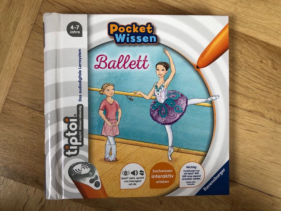 Tiptoi Buch Ballett ⭐️ Tiptoi Pocket Wissen in Oberursel (Taunus)
