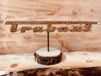 Trabant DDR Holz Schrift Unikat  Geschenk Thüringen - Neuhaus Vorschau