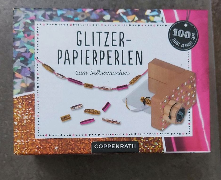 Basteln Glitzer-Papierperlen zum Selbermachen COPPENRATH in Dieburg