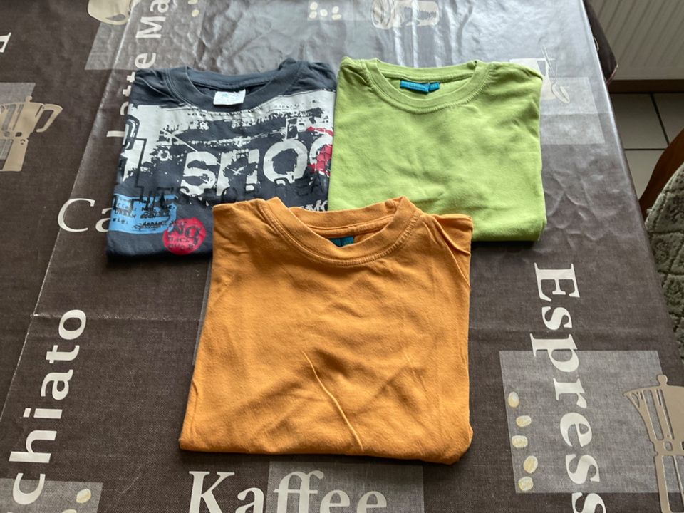 Set 3 T-Shirts bunt Peppermini Max & Maja Gr. 122 in Bernsbach 