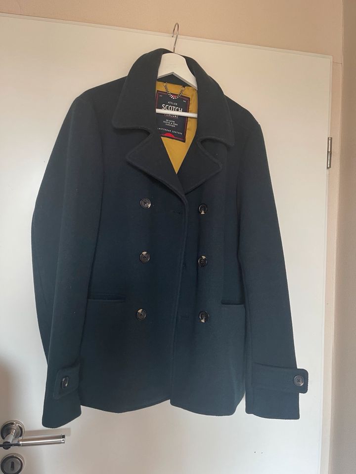 Scotch and Soda Herren Mantel Peacoat in Nordhorn