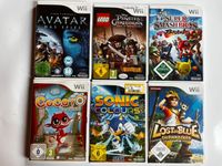 Wii Spiele/ Avatar/ Cococoto/ Sonic/ etc Thüringen - Brahmenau Vorschau