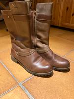 Clarks Leder Stiefel braun Wandsbek - Hamburg Lemsahl-Mellingstedt Vorschau