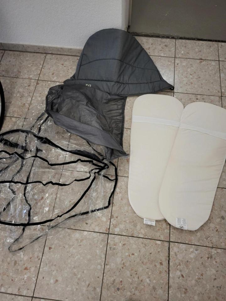 TFK Joggster Velo Zwillingswagen inkl Babywanne + Fahrraddeichsel in Ratingen