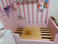 Ikea Kinderbett in Pink 80x200 cm, ausziehbar Hessen - Königstein im Taunus Vorschau