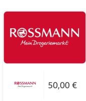 Rossmann Gutschein 50€ Niedersachsen - Wolfsburg Vorschau