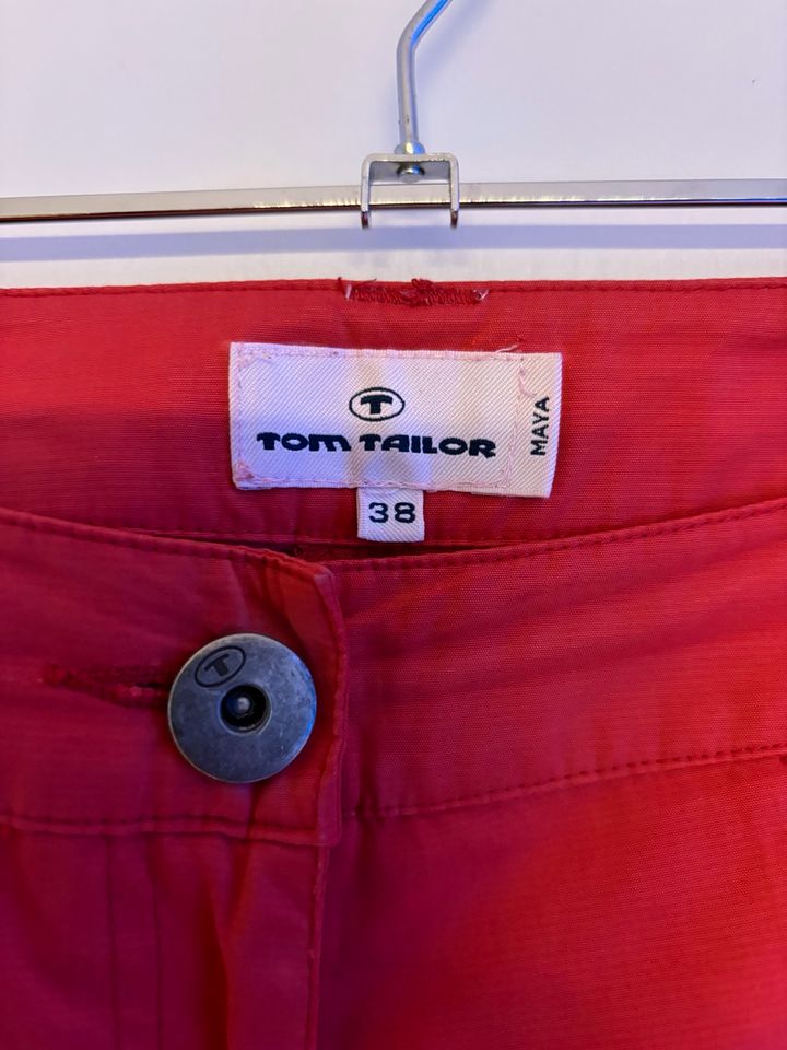 Tom Tailor Hose Gr 38 rot in Schwieberdingen