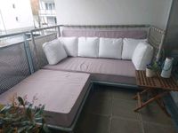 Lounge Sofa Hocker mit 6 Kissen Garten Terrasse Baden-Württemberg - Fellbach Vorschau