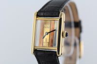 Cartier Tank Vermeil/"Trinity Dial"/Handaufzug/Silber/vergold#589 Hessen - Kassel Vorschau