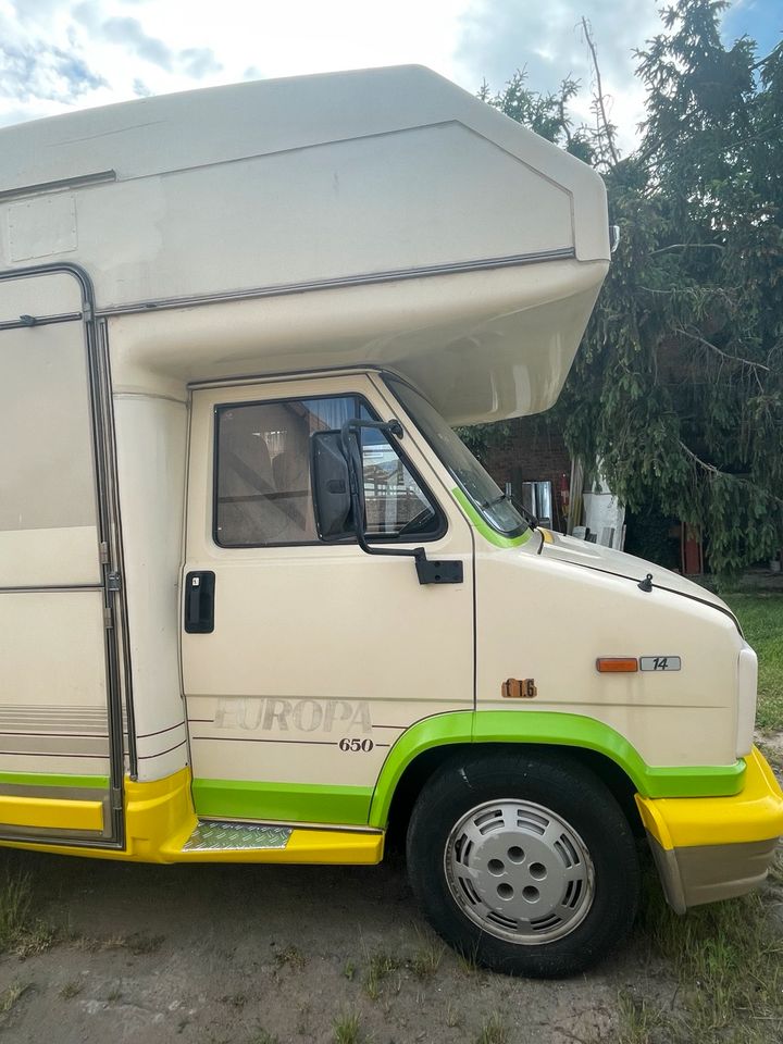 Wohnmobil Fiat Ducato 2,8T Oldtimer (H-Kennzeichen) in Jüterbog