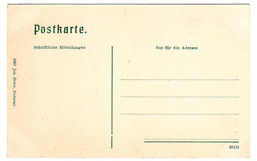 Historische Ansichtskarte "Doberan - Kirche", Bad Doberan, 1907 in Landsberg (Saalekreis)