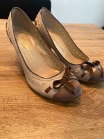 Schuhe Pumps Gr. 36 beige braun Baden-Württemberg - Rheinstetten Vorschau