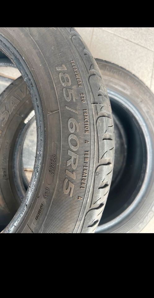 185/60 R15 in Wellen