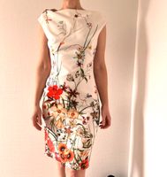 Zara Woman Kleid S | 36 weiss Blumen Hochzeit Feier floral Mecklenburg-Vorpommern - Stralsund Vorschau