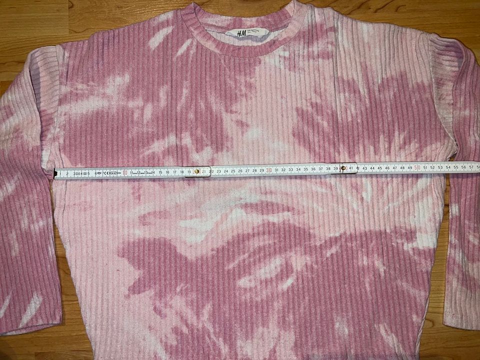 H&M Shirt 170 Pullover Pulli kurz rosa weiß in Berlin