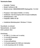 TREKSTOR Surfbook Notebook Laptop Bayern - Pfronten Vorschau