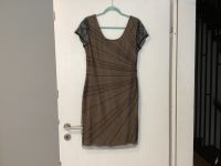 Mandarin Party Cocktail Kleid Beige mit Silber Perlen Gr. 38-40 Nordrhein-Westfalen - Pulheim Vorschau