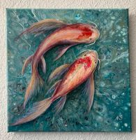 Koi Karpfen MALEREI Kunst ACRYL Original BILD Feng Shui Münster (Westfalen) - Hiltrup Vorschau