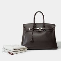 Birkin 35 in Brown Evergrain leather, SHW München - Altstadt-Lehel Vorschau