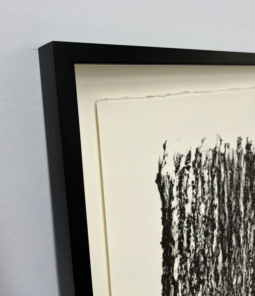 Günther Uecker- Feld 1993 Lithografie , handsigniert, gerahmt in Essen