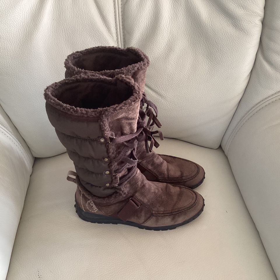 Esprit Winter Boots/Stiefel,Gefüttert,Gr.38 in Eckenroth